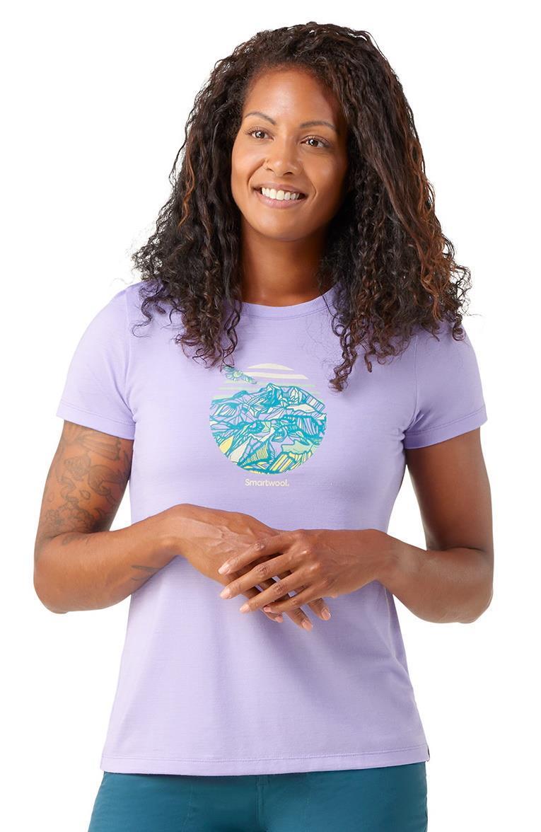 Kate Zessel Whistler Graphic SS Tee - Womens - Ultra Violet 2