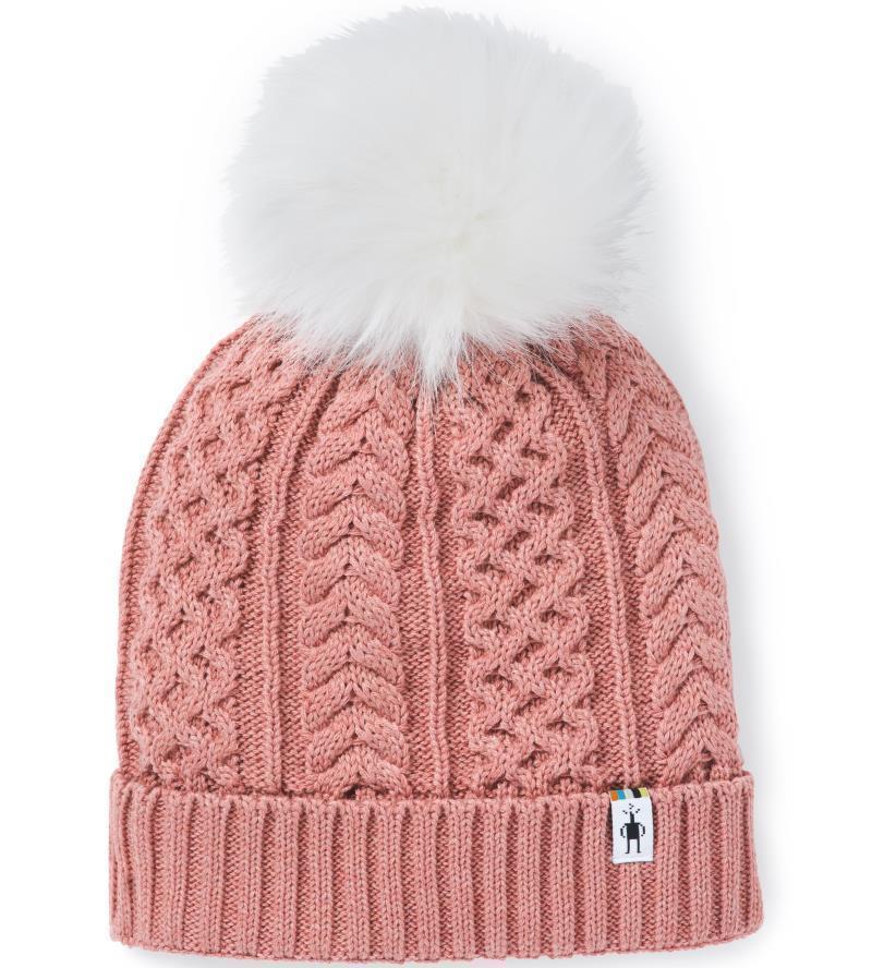 Lodge Girl Beanie - Canyon Rose Heather 1