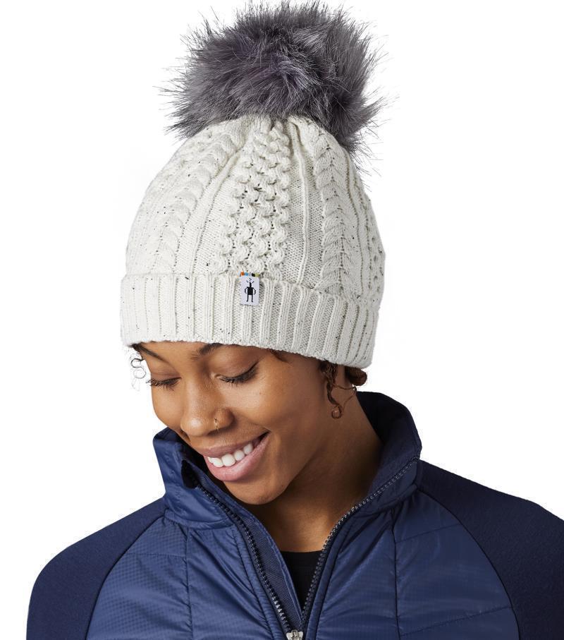 Lodge Girl Beanie - Natural Donegal 2