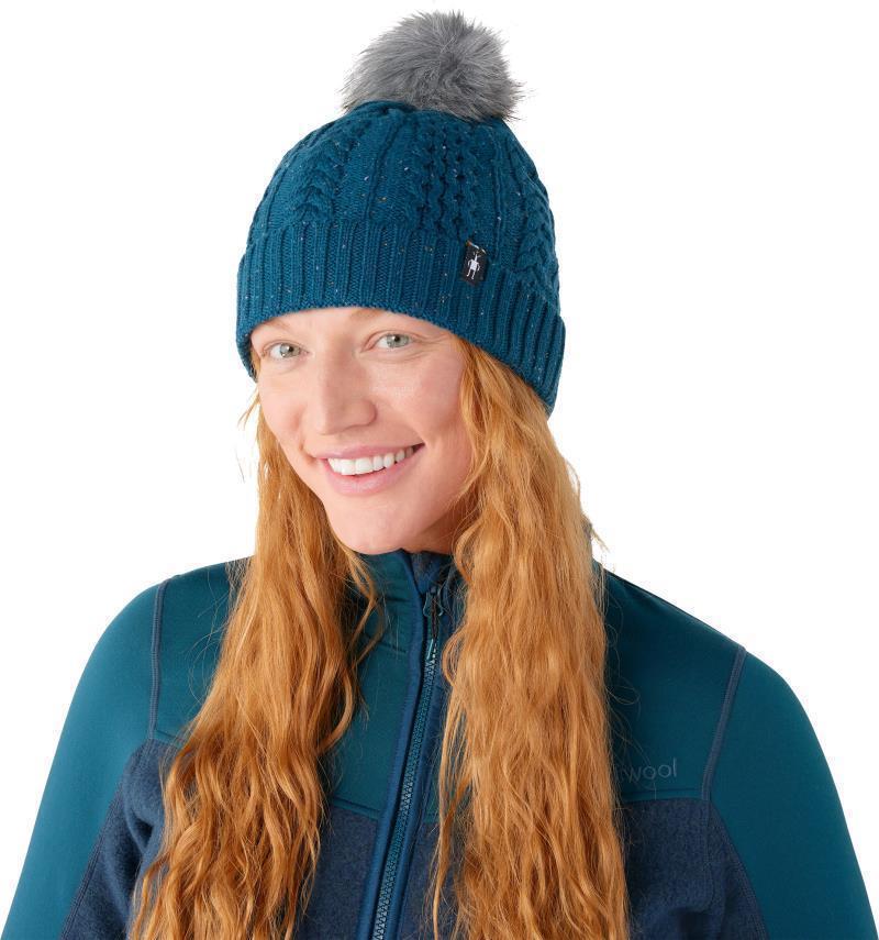 Lodge Girl Beanie - Twilight Blue Donegal 2