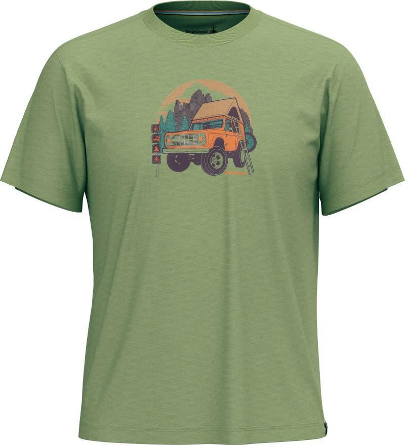 Long Weekend Graphic SS Tee - Unisex - fern green 1