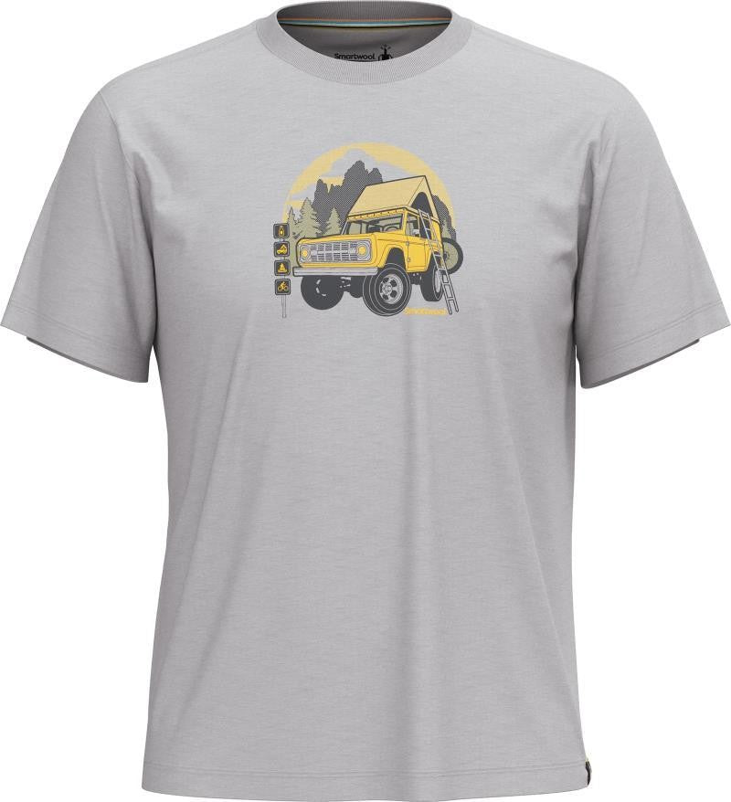Long Weekend Graphic SS Tee - Unisex - light gray heather 1