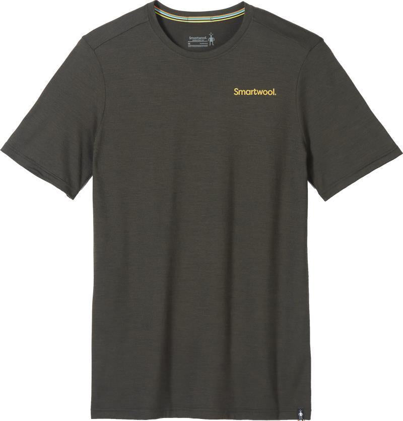 Memory Quilt SS Graphic Tee Guitar - Mens - North Woods Heather 1