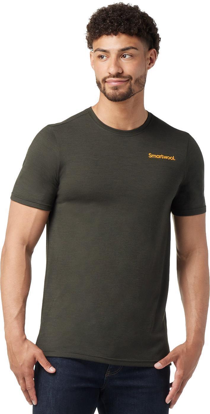 Memory Quilt SS Graphic Tee Guitar - Mens - North Woods Heather 2