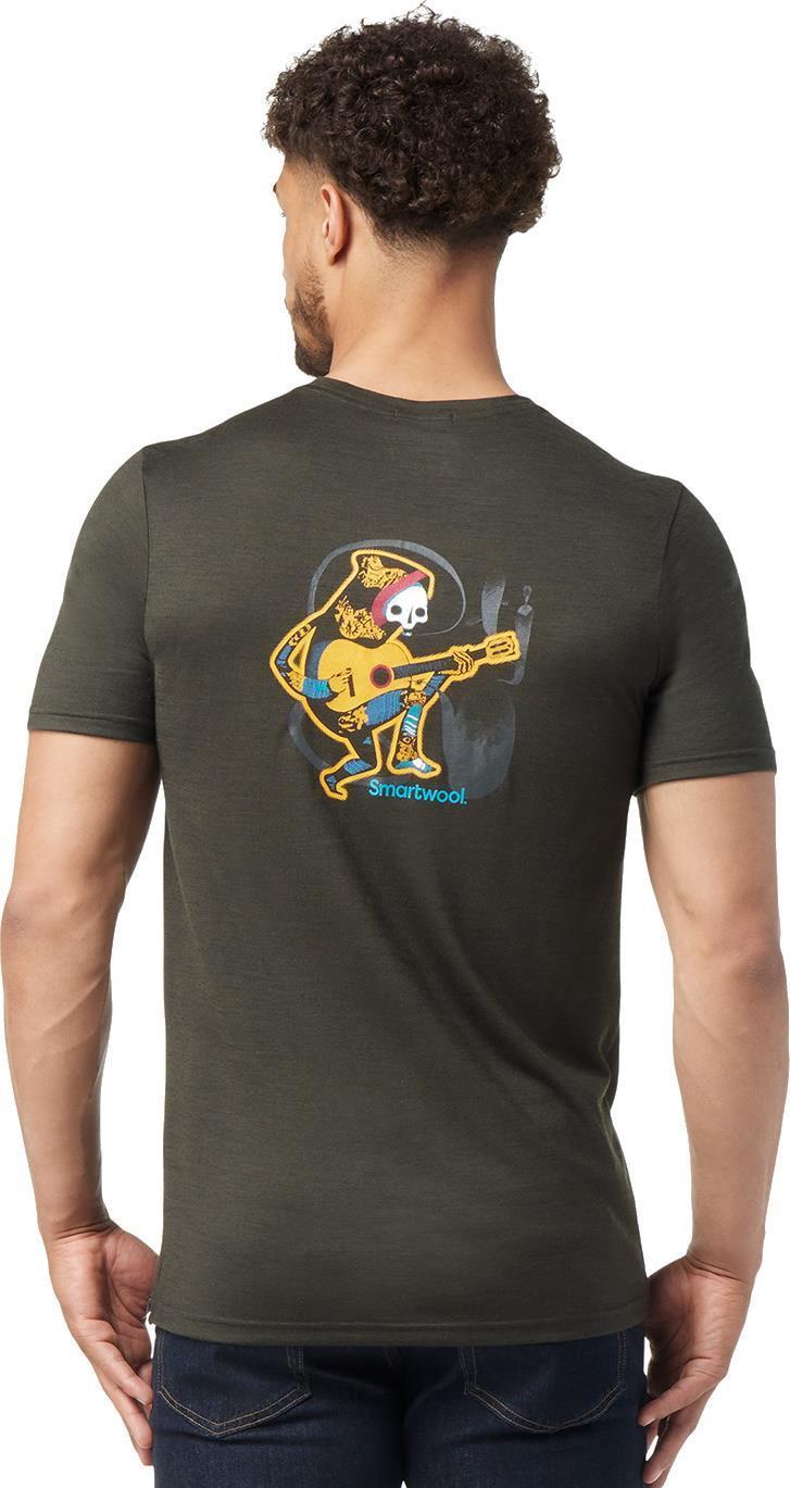 Memory Quilt SS Graphic Tee Guitar - Mens - North Woods Heather 3