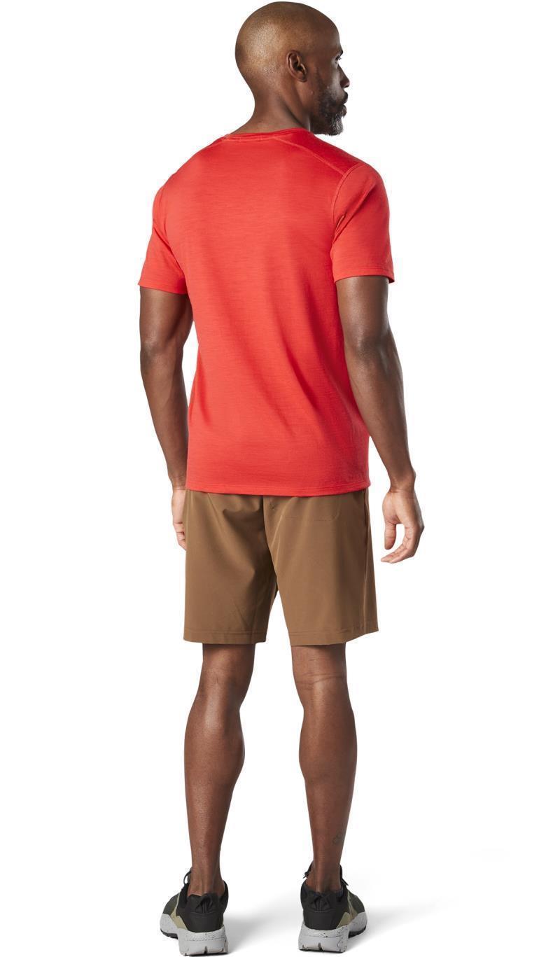 Merino 150 Baselayer SS - Mens - cardinal red 1