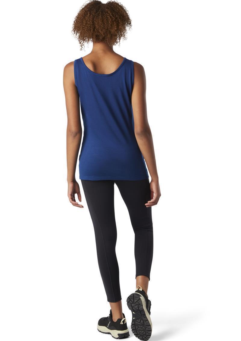 Merino 150 Baselayer Tank - Womens - Indigo Blue 3