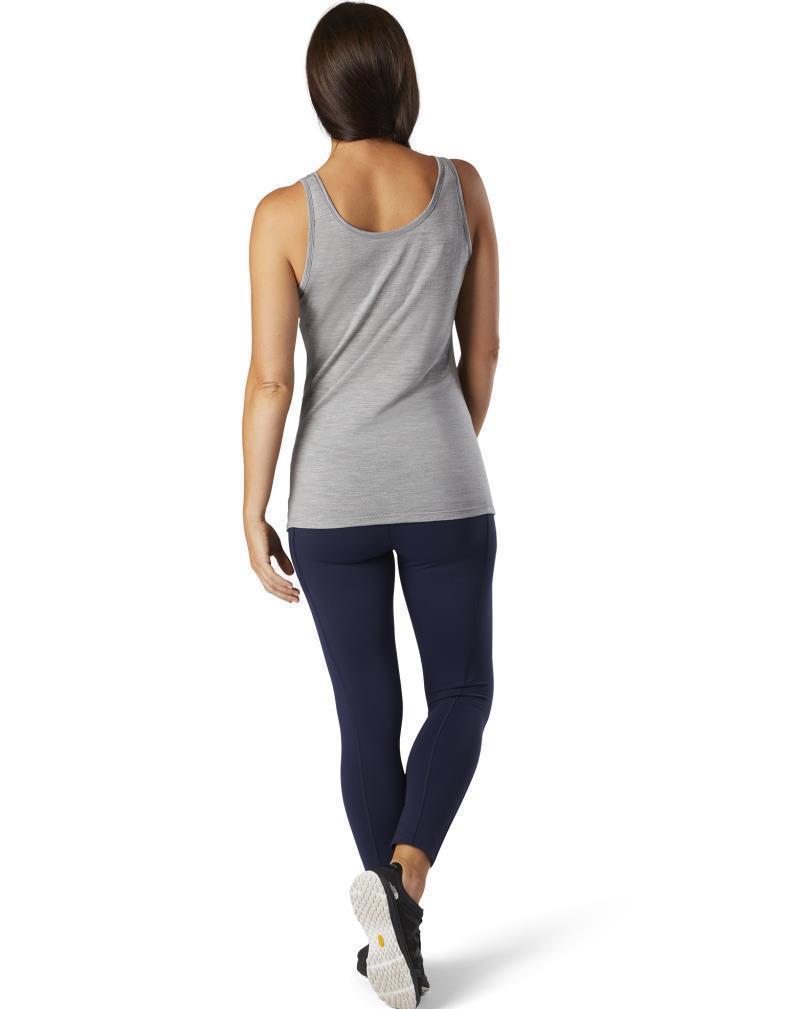 Merino 150 Baselayer Tank - Womens - Light Gray Heather 3