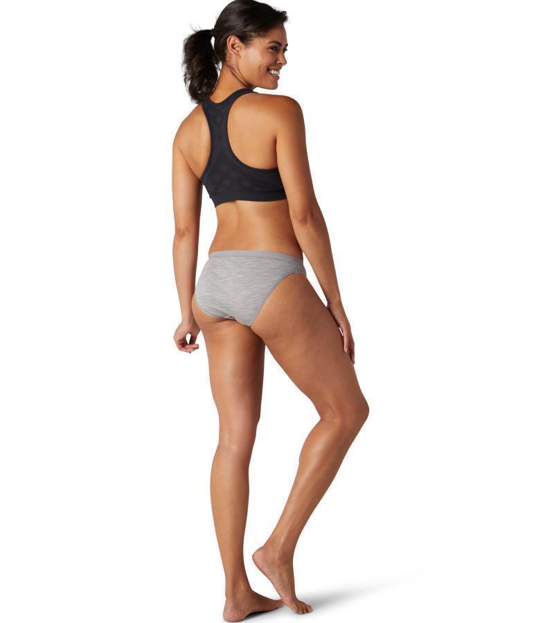 Merino (150) Bikini - Womens - Light Gray Heather 3