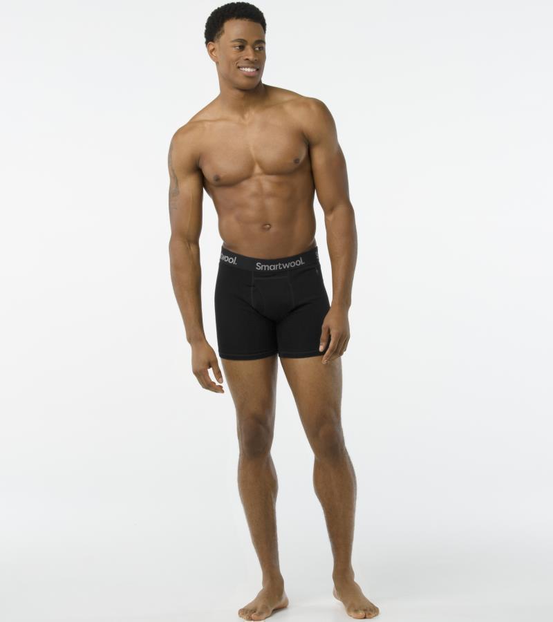 Merino (150) Boxer Brief - Mens - Black 2
