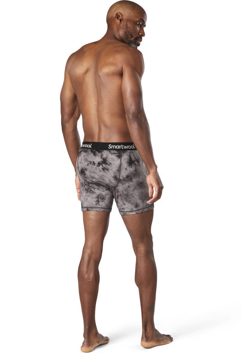 Merino (150) Boxer Brief - Mens - Black Marble Wash 3