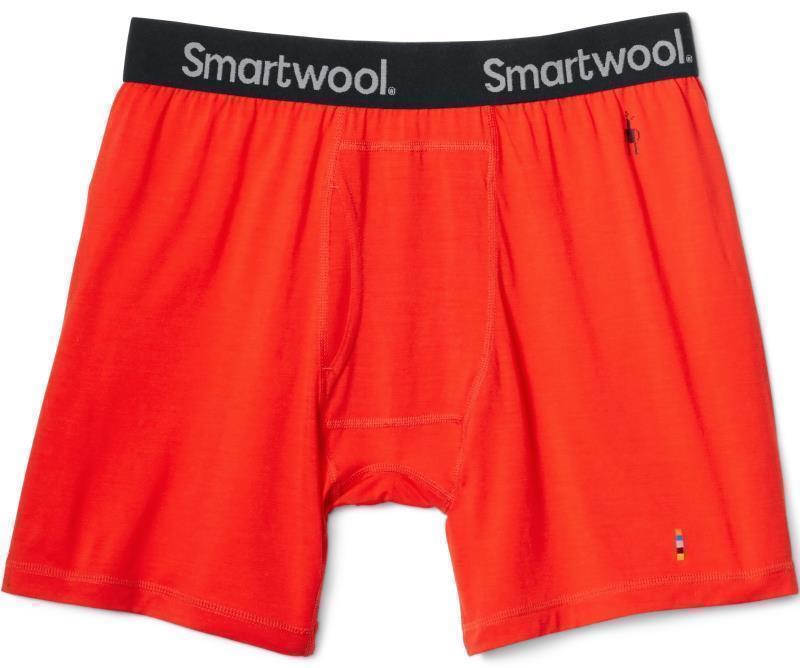 Merino (150) Boxer Brief - Mens - Fire Red 1