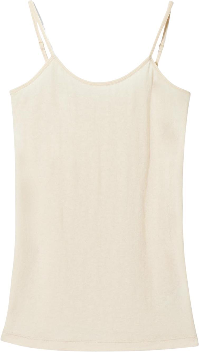 Merino (150) Lace Tank - Womens - Almond 1