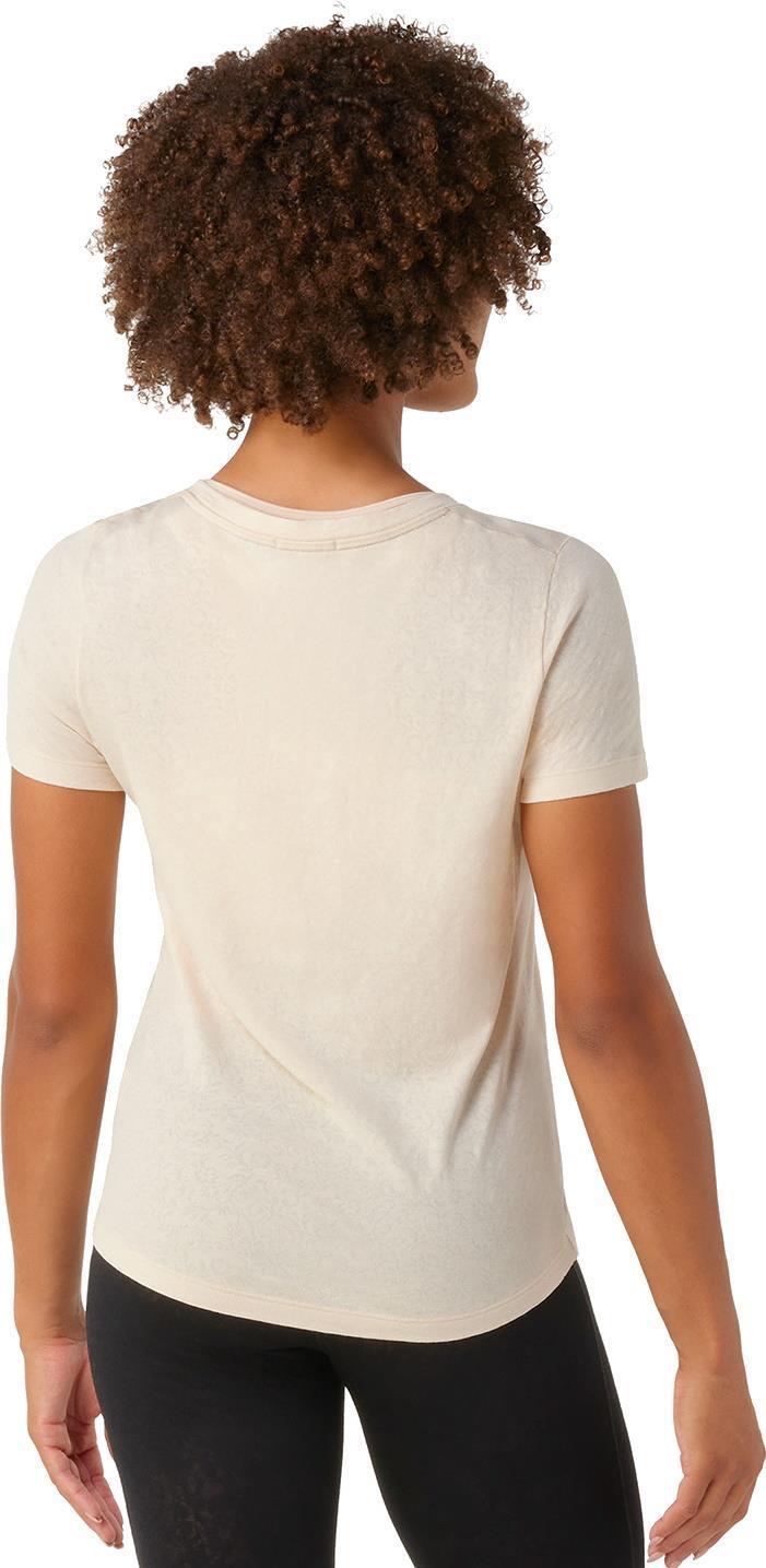 Merino 150 Lace V-Neck SS - Womens - almond 1