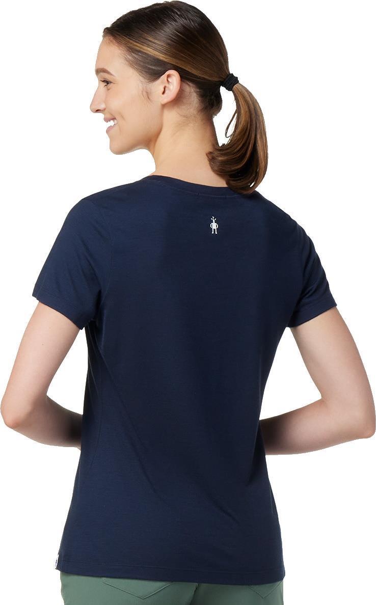 Merino (150) Manual for All Graphic Tee - Womens - Deep Navy 2