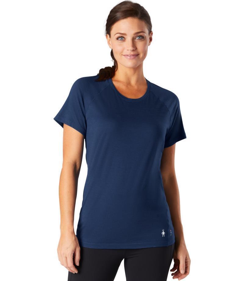 Merino 150 Plant-Based Dye Baselayer SS - Womens - indigo blue 1