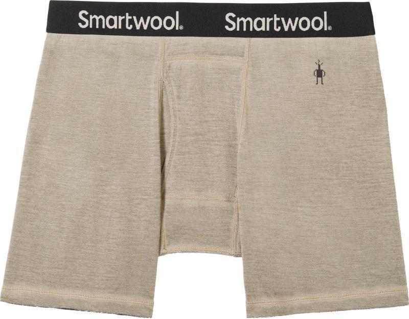 Merino (150) Plant-Based Dye Boxer Brief - Mens - light flint wash 1