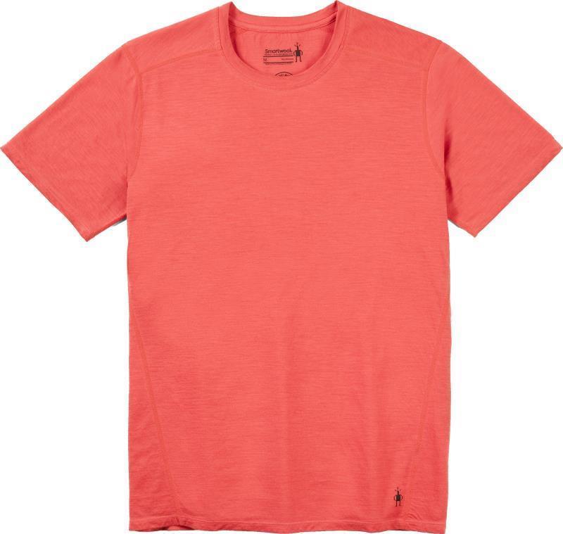 Merino 150 Plant-Based Dye  Baselayer SS - Mens - earth red wash 1