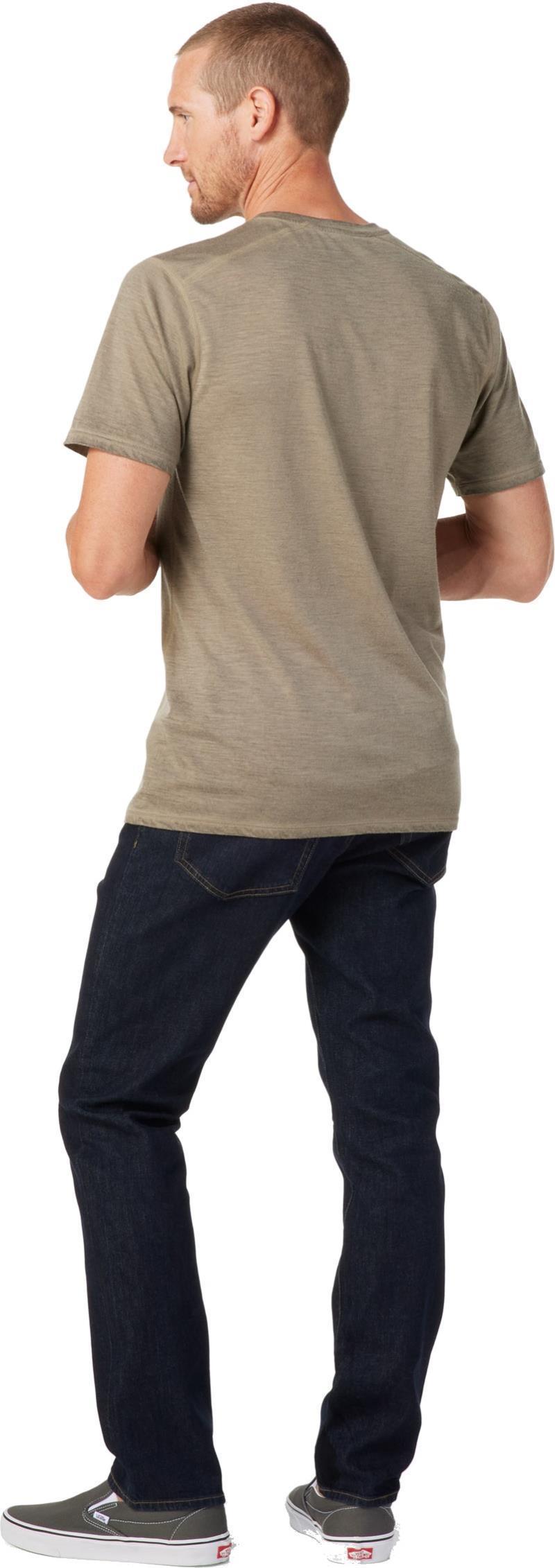 Merino 150 Plant-Based Dye  Baselayer SS - Mens - light flint wash 1