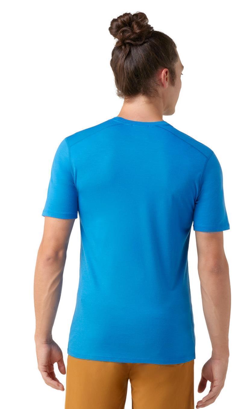 Merino 150 SS Tee - Mens - Laguna Blue 3
