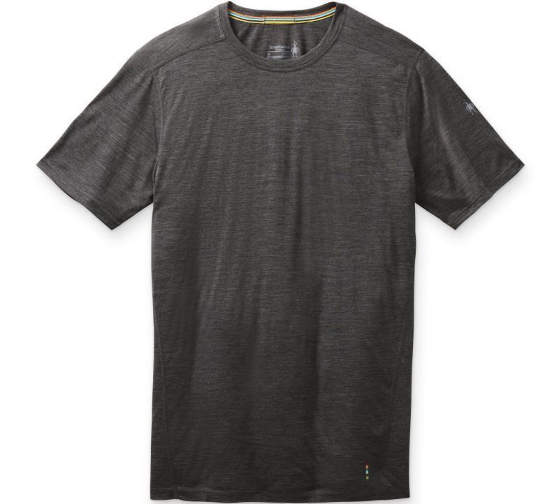 Merino (150) SS Tee - Mens - iron heather 1