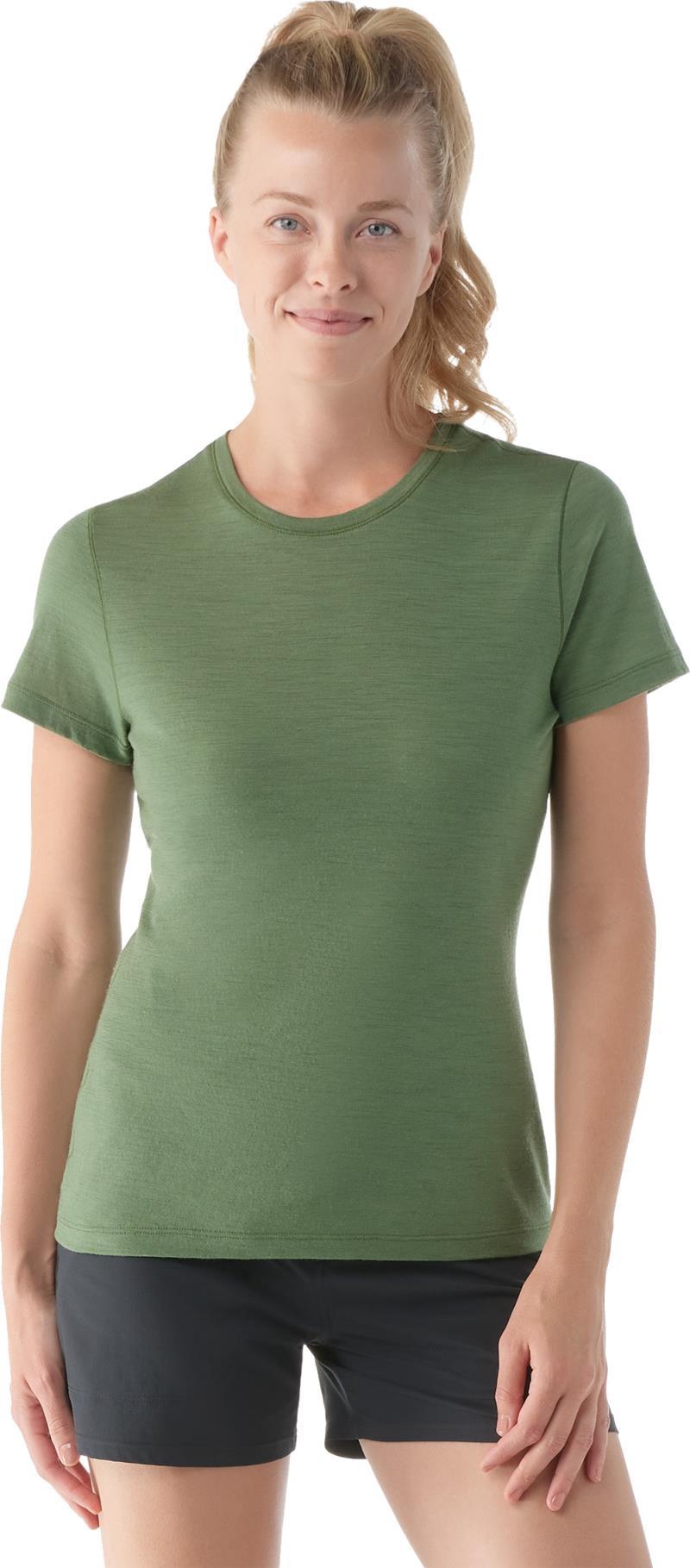 Merino 150 SS Tee - Womens - Fern Green 1