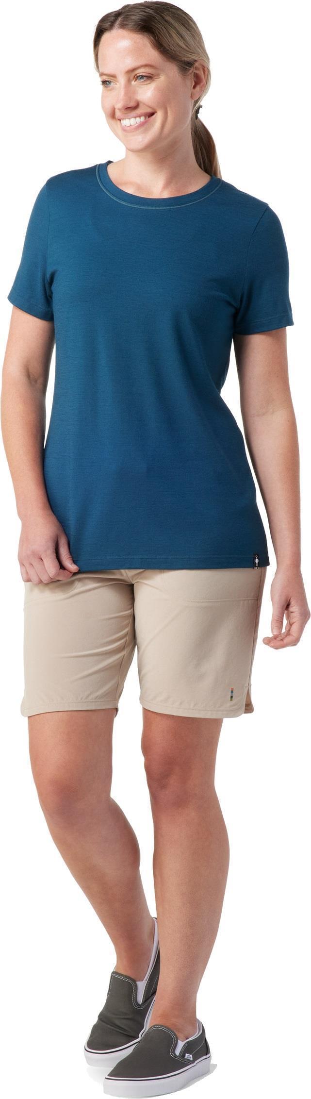 Merino (150) SS Tee - Womens - Twilight Blue 2