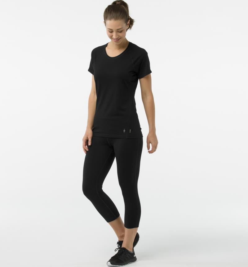 Merino (150) SS Tee - Womens - black 1