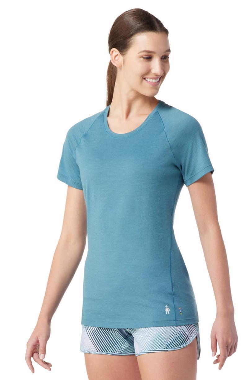 Merino (150) SS Tee - Womens - blue spruce 1
