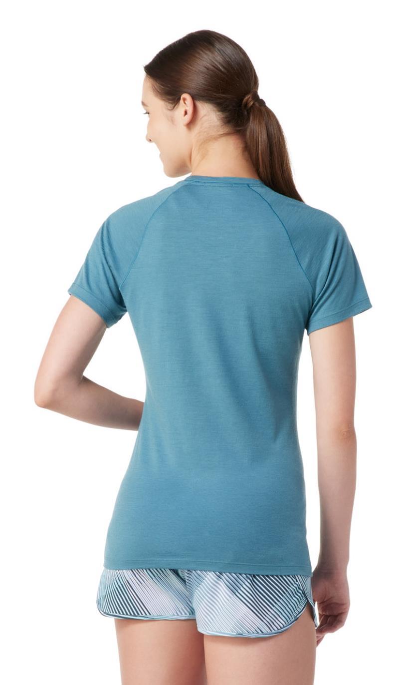 Merino (150) SS Tee - Womens - blue spruce 1