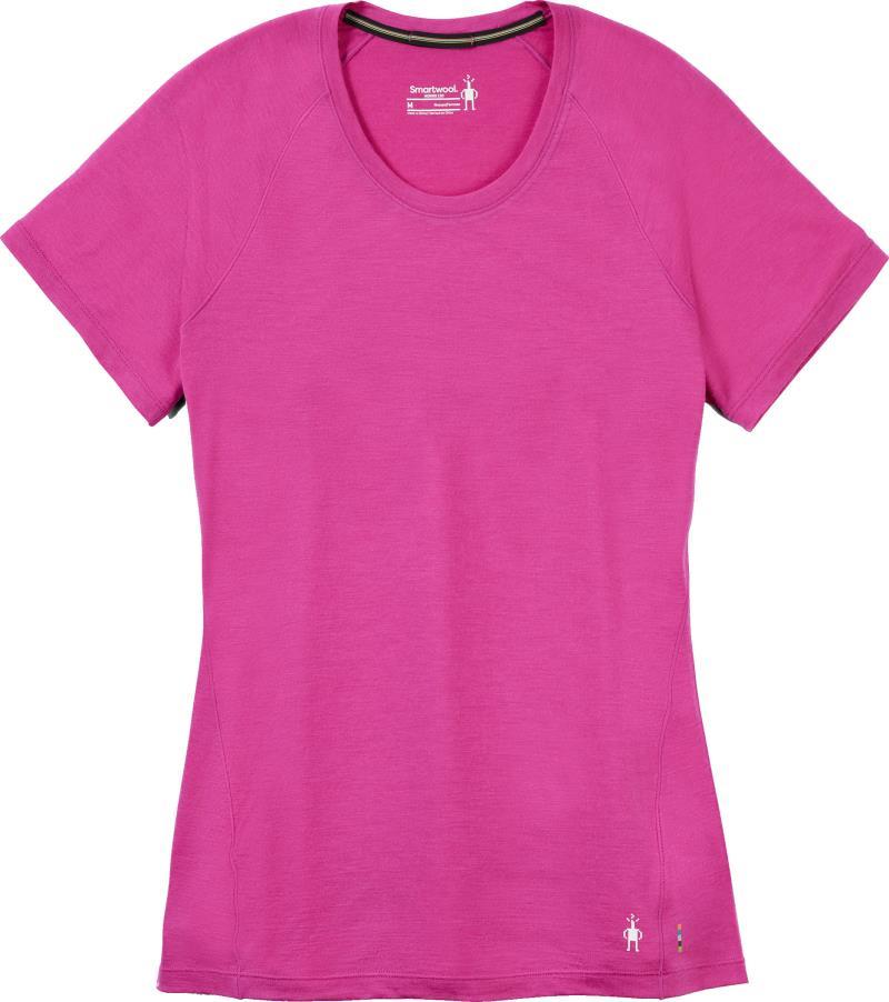 Merino (150) SS Tee - Womens - festive fuchsia 1