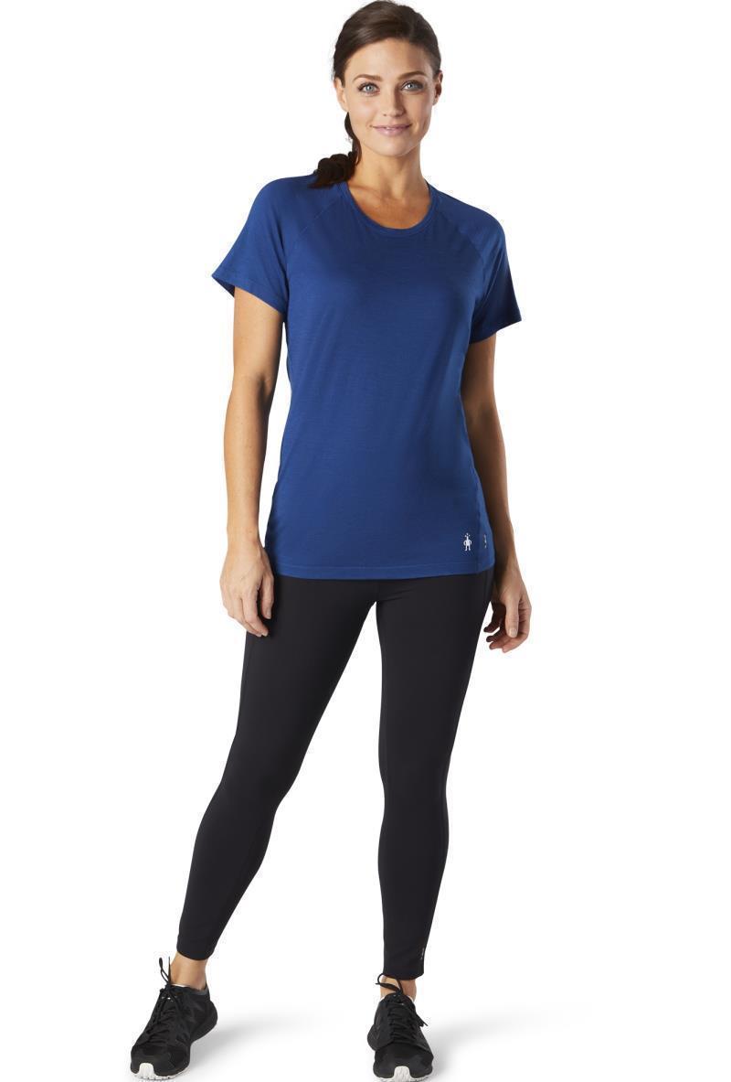 Merino (150) SS Tee - Womens - indigo blue 1