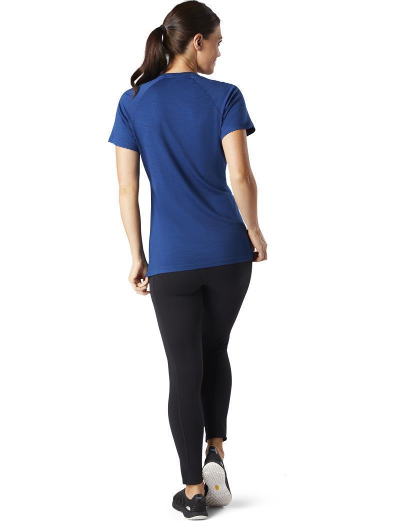 Merino (150) SS Tee - Womens - indigo blue 1