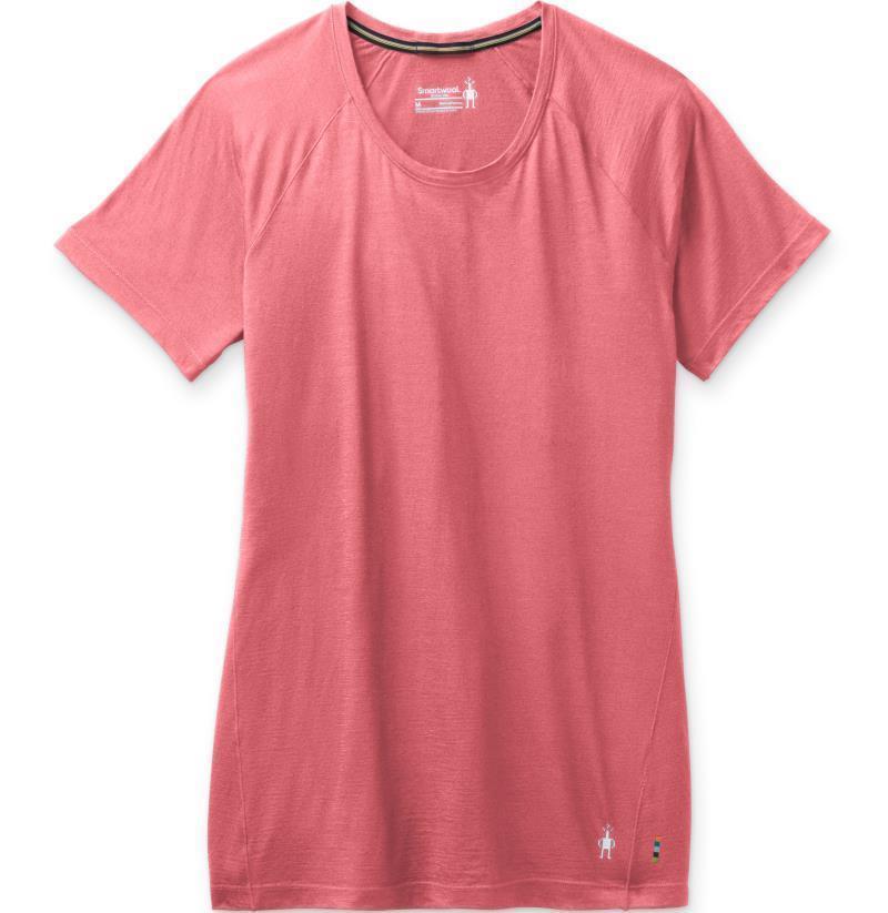 Merino (150) SS Tee - Womens - tea rose 1