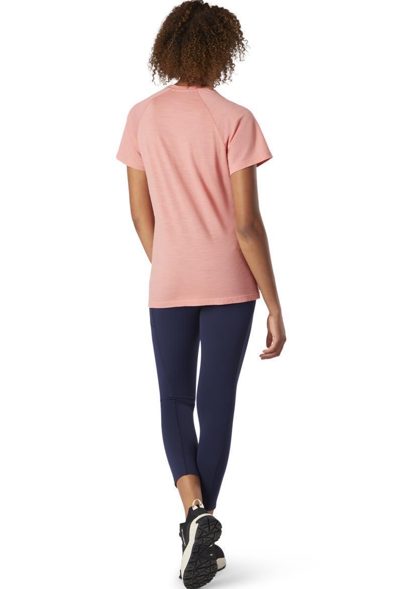 Merino (150) SS Tee - Womens - tea rose 1