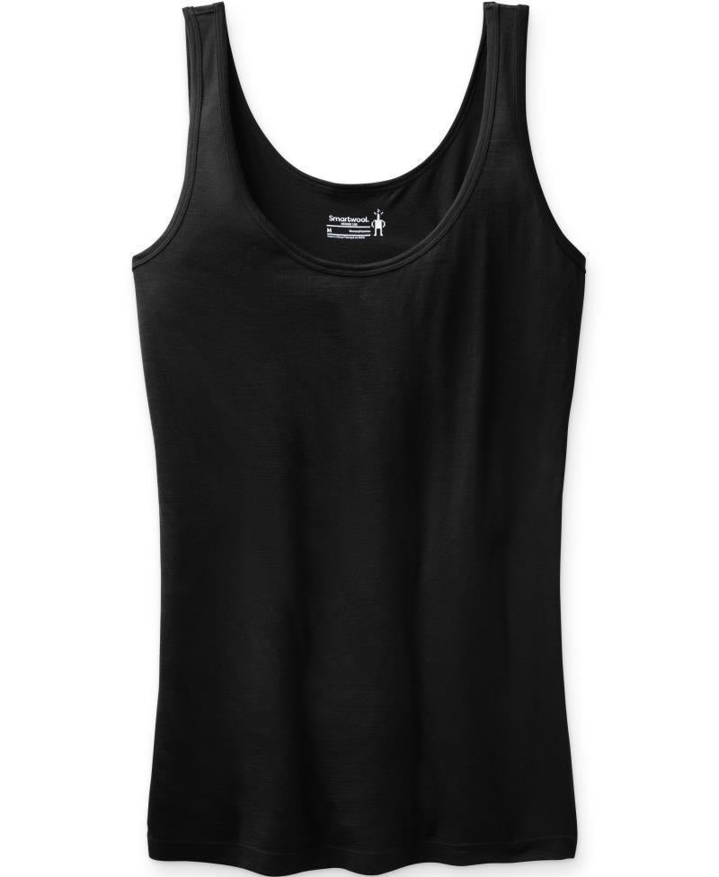 Merino (150) Tank - Womens - Black 1