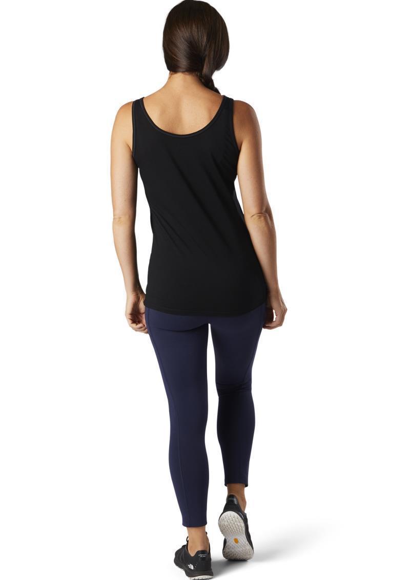 Merino (150) Tank - Womens - Black 3