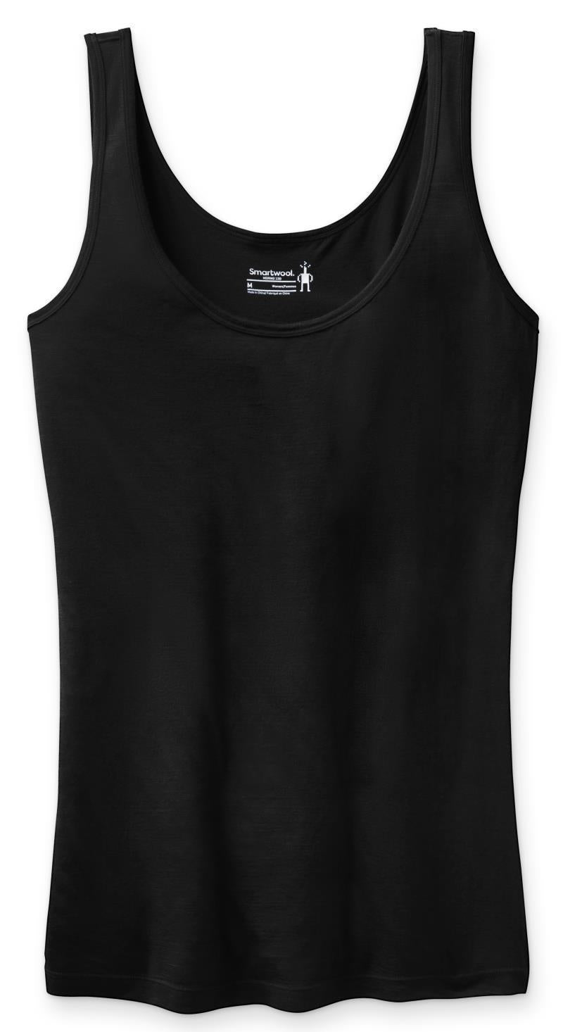 Merino 150 Tank - Womens - Black 1