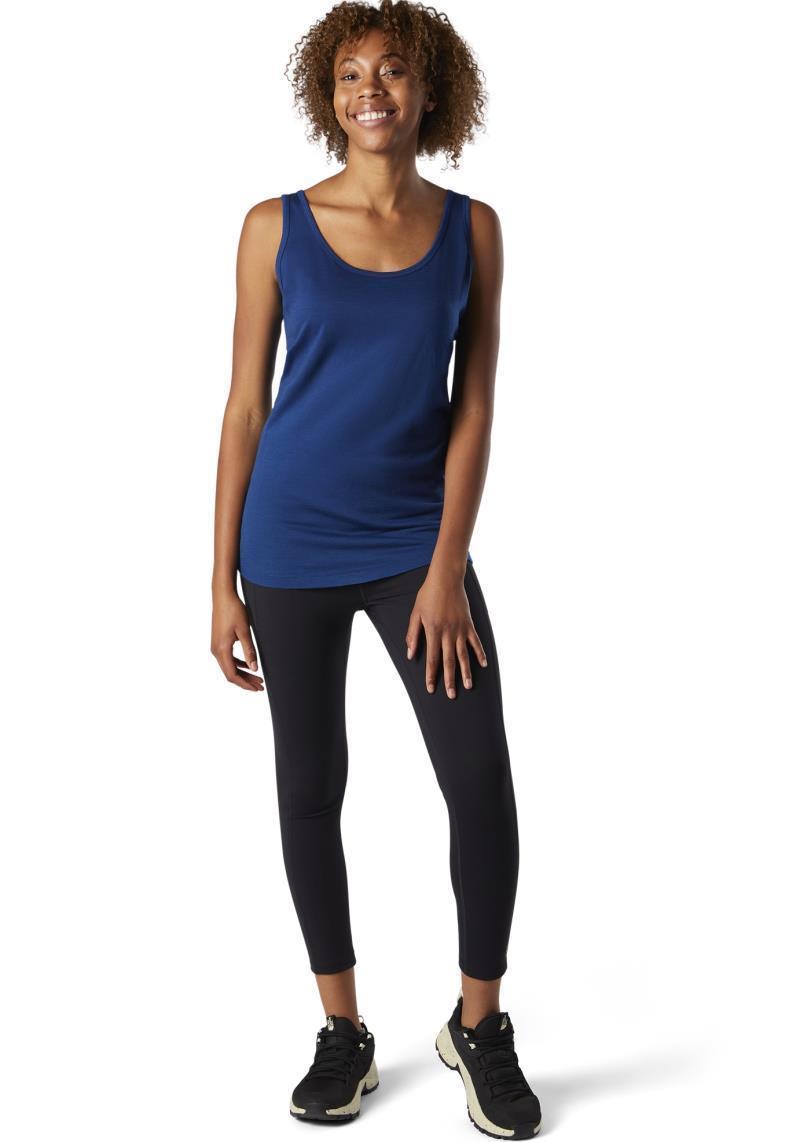 Merino (150) Tank - Womens - Indigo Blue 2