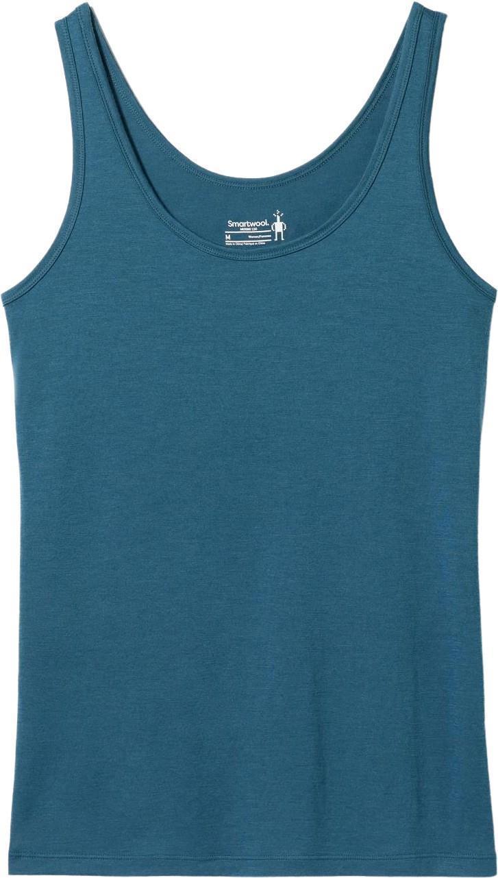 Merino 150 Tank - Womens - Twilight Blue 1
