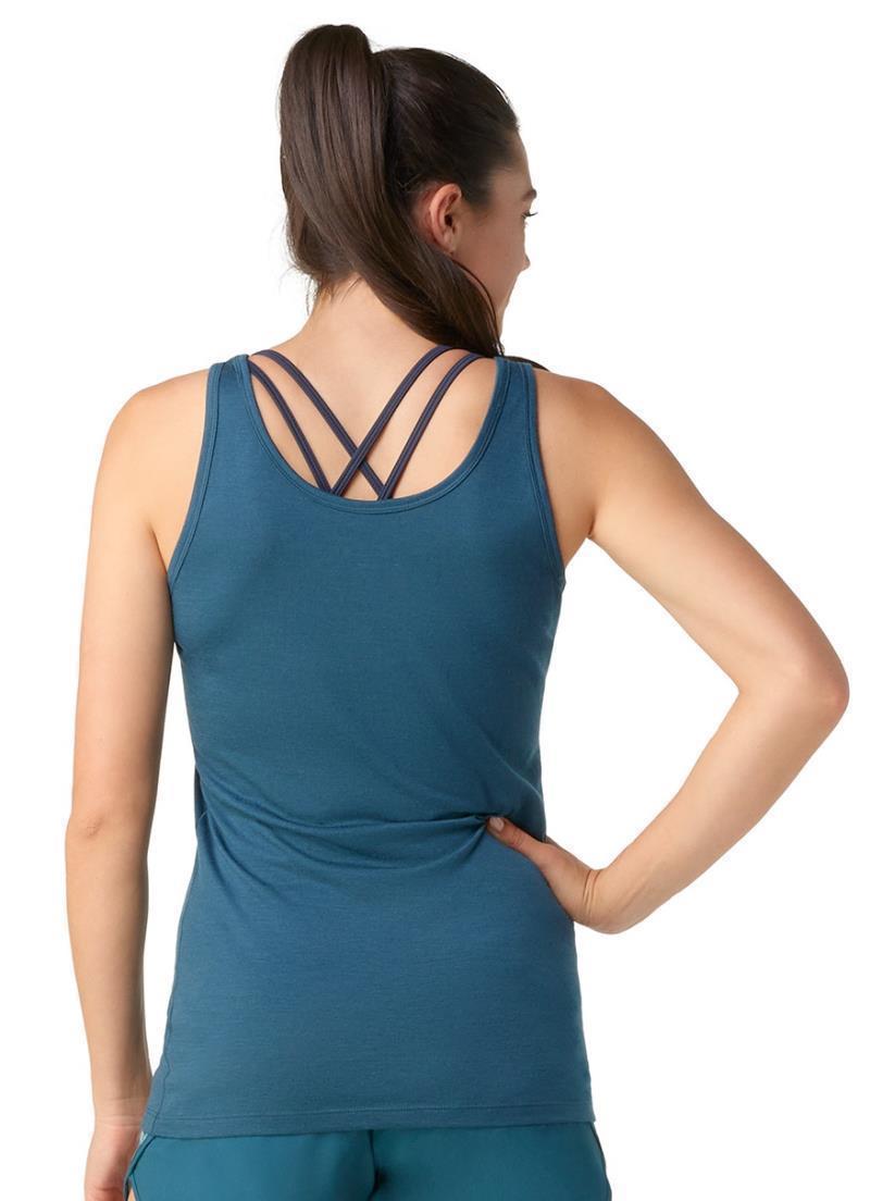 Merino 150 Tank - Womens - Twilight Blue 3