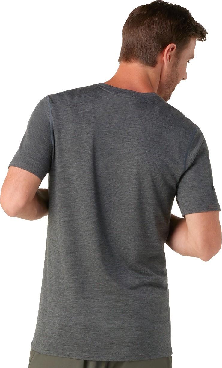 Merino 155 SS Tee - Mens - iron heather 1