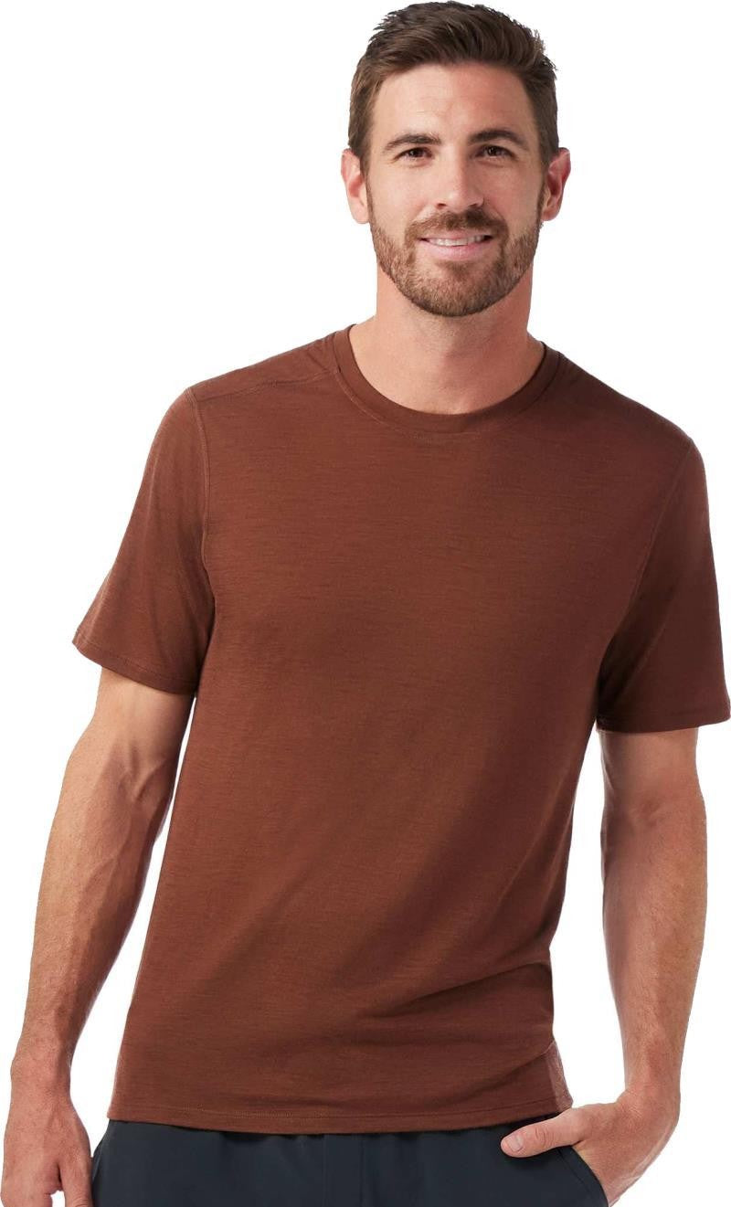 Merino 155 SS Tee - Mens - sable brown 1