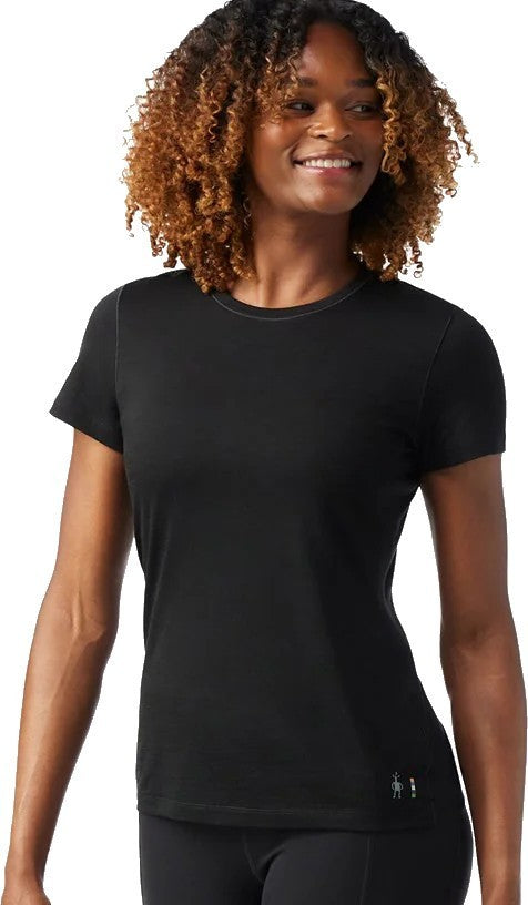 Merino 155 SS Tee - Womens - black 1