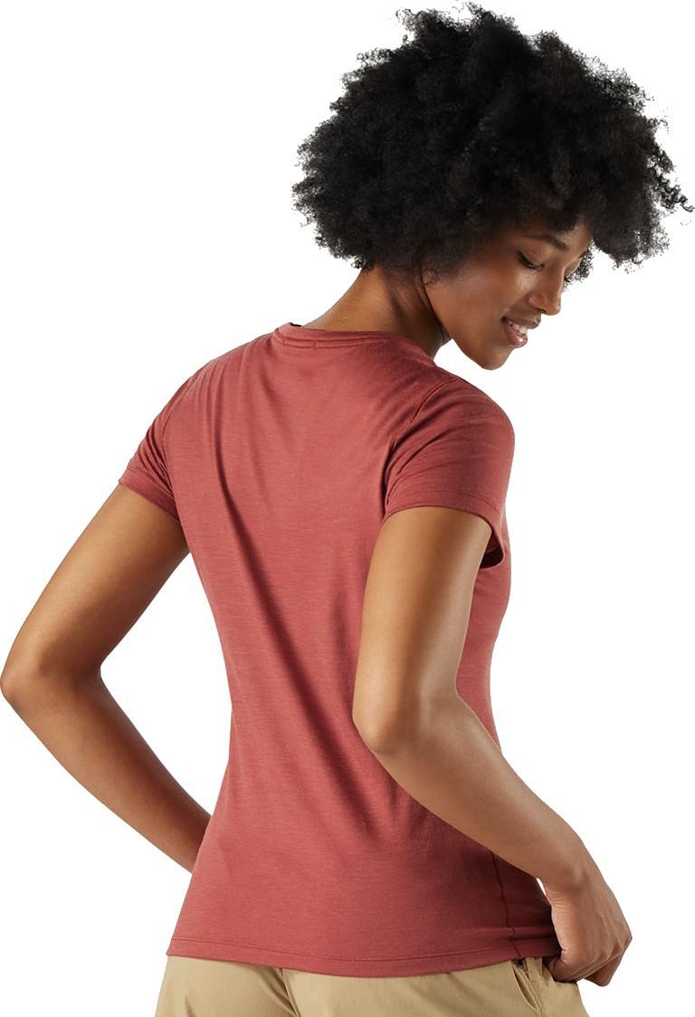 Merino 155 SS Tee - Womens - burnt sienna 1