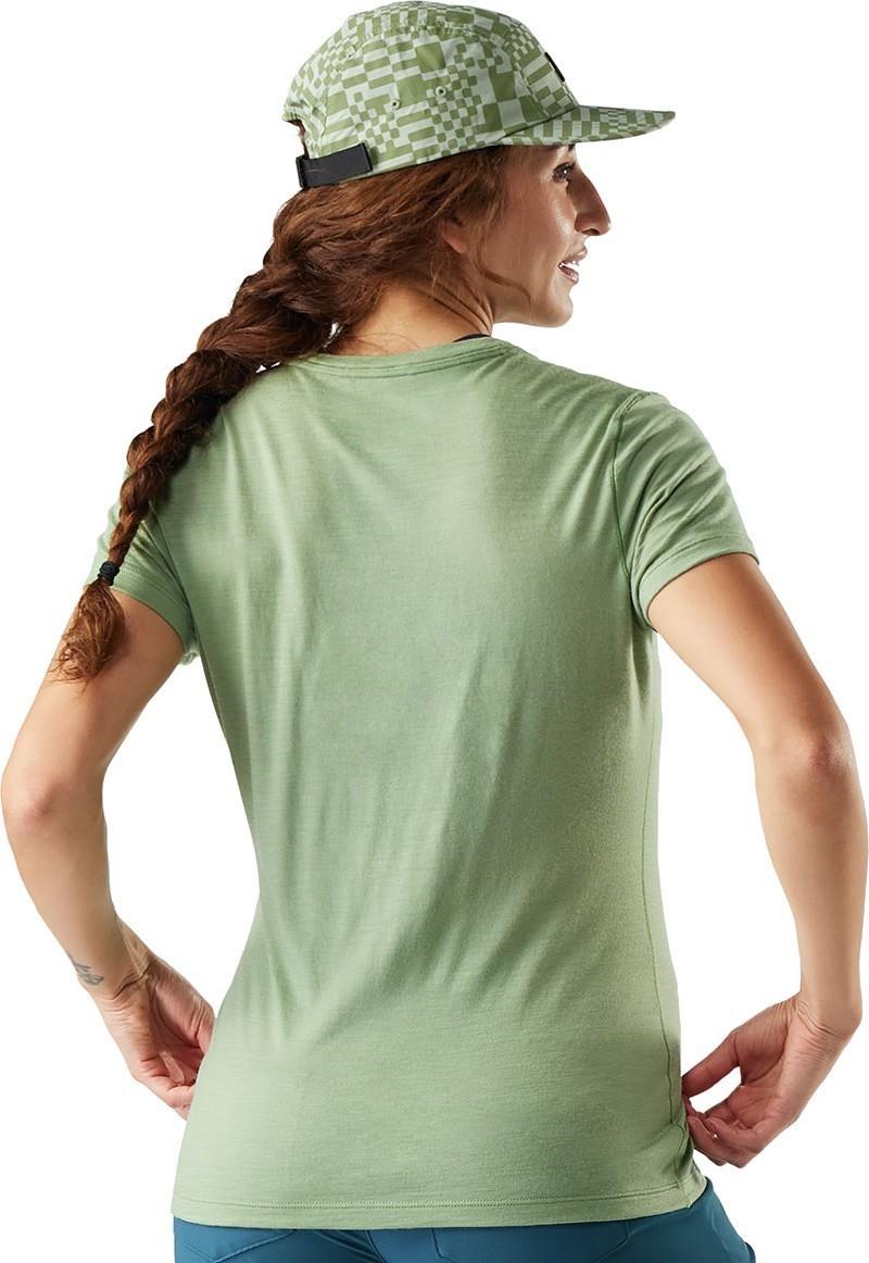 Merino 155 SS Tee - Womens - green tea 1