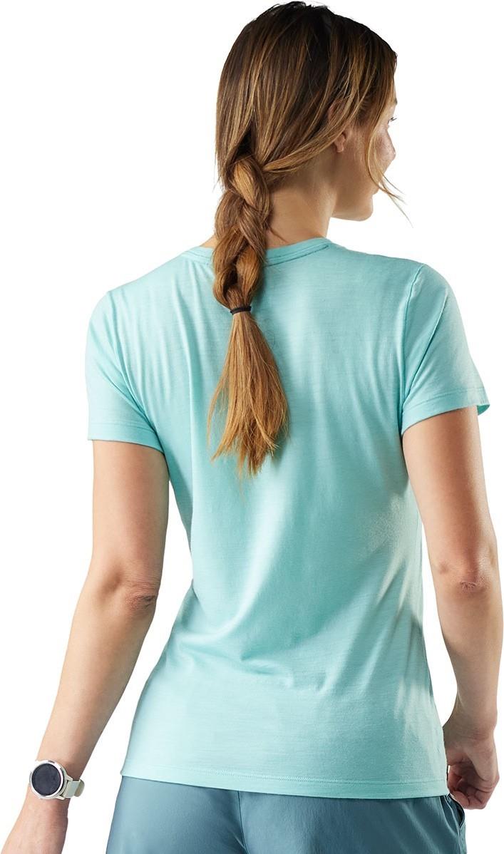 Merino 155 SS Tee - Womens - pacific blue 1