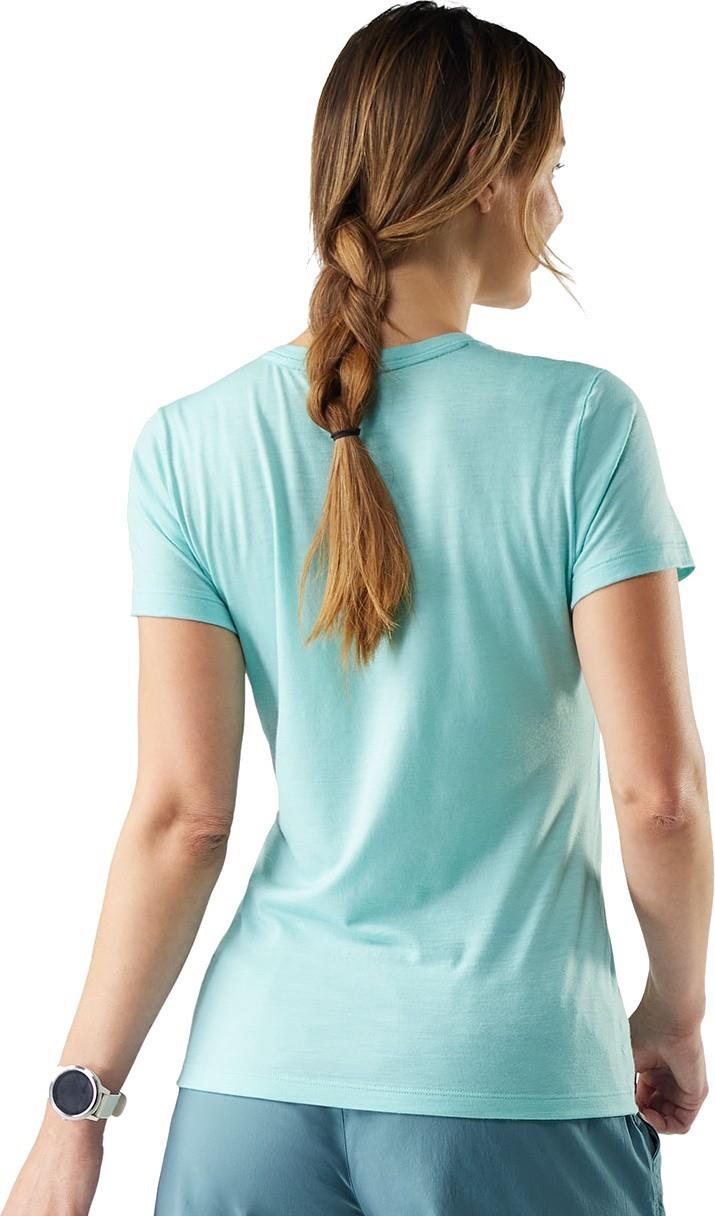 Merino 155 SS Tee - Womens - pacific blue 1