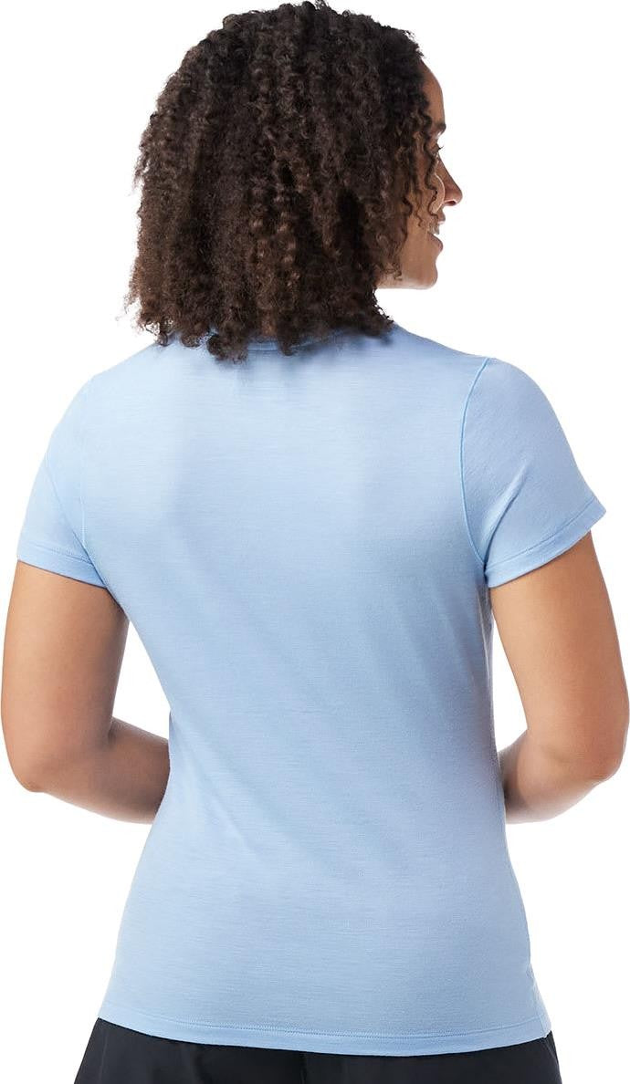Merino 155 SS Tee - Womens - serene blue 1