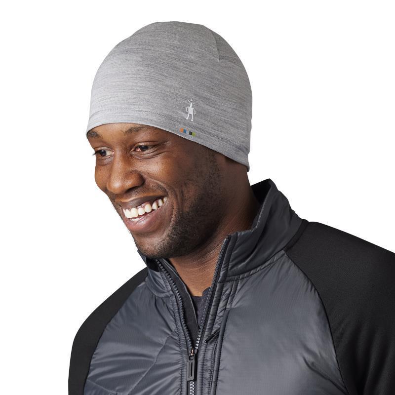 Merino Beanie - Light Gray Heather 2